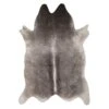 Ayi Faux Cowhide Rug - Graphite