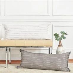 Lillian Lumbar Pillow - Grey -Zgallerie Deals Store webimage 620190376 620133772