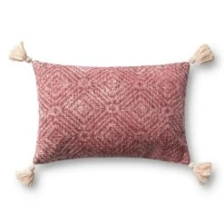 Felicity Lumbar Pillow - Red