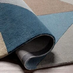 Issac Rug - Navy/Grey 9 Issac Rug - Navy/Grey -Zgallerie Deals Store webimage 620718894 DTL2