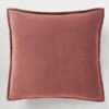 Velvet Pillow 20" - Brick Red