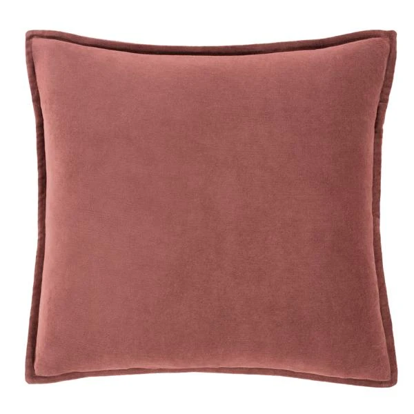 Velvet Pillow 20" - Brick Red 2 Velvet Pillow 20" - Brick Red - Image 2