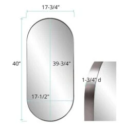 Capsule Mirror - Silver -Zgallerie Deals Store webimage 621010076 dim
