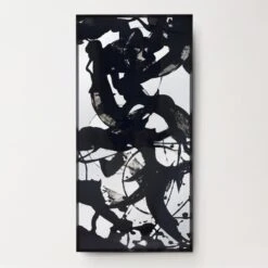 Mantra Art On Floor Mirror