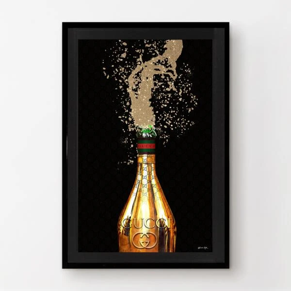 Italian Champagne - Framed Embellished Print 1 Italian Champagne - Framed Embellished Print