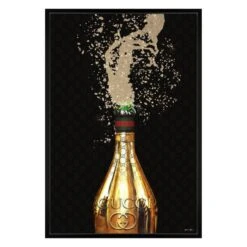 Italian Champagne - Embellished Canvas 9 Italian Champagne - Embellished Canvas -Zgallerie Deals Store webimage 630472351 630433991 SIL