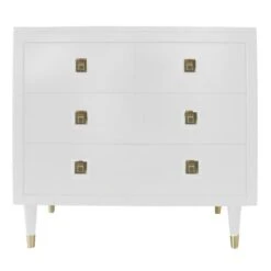 Uptown 4 Drawer Dresser - White
