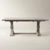 Archer Natural Grey Extending Dining Table