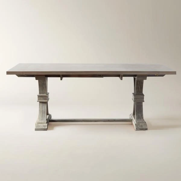 Archer Natural Grey Extending Dining Table 1 Archer Natural Grey Extending Dining Table